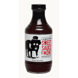 Sweet Sauce O' Mine Original BBQ Sauce Bottle 18oz Barbecue