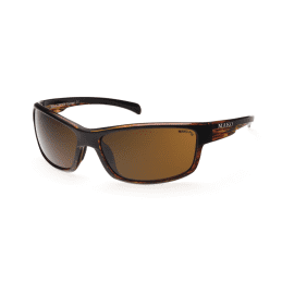 MAKO SHADOW 9585 Tort Frame Poly Lens Brown Sunglasses