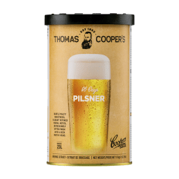 Thomas Coopers 86 Days Pilsner 1.7kg Home Brew Beer Extract Tin - European Style Pilsner Kit