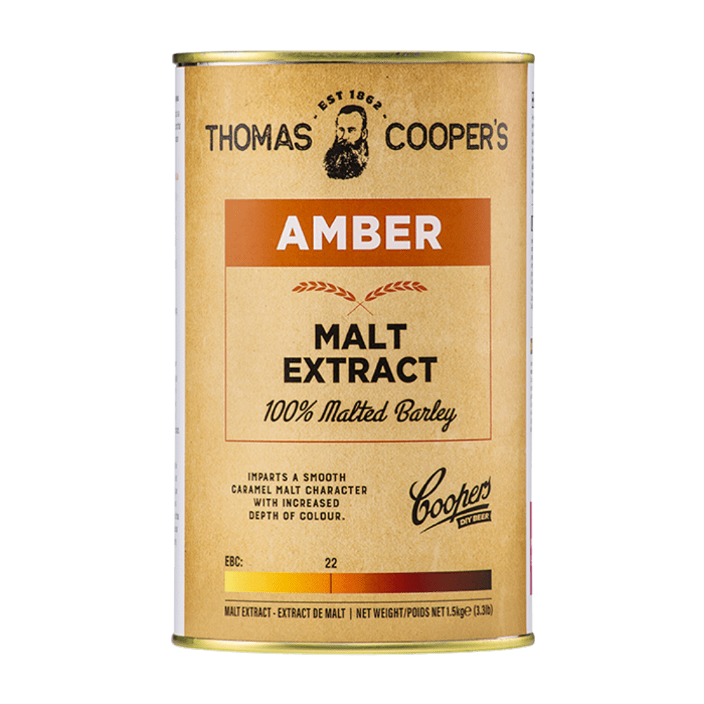 Coopers Amber Malt Extract  Homebrew Beer Brewing Extract