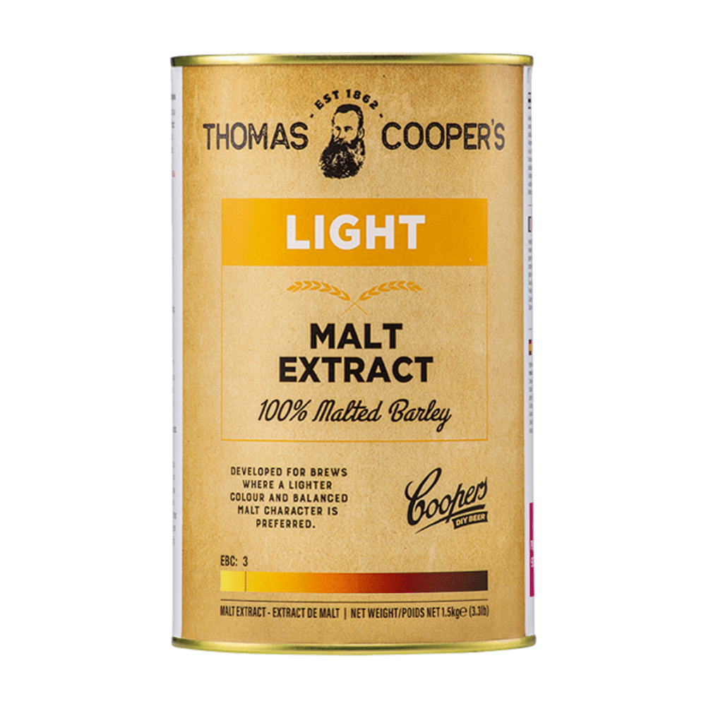 Coopers Light Malt Extract  Homebrew Beer Brewing Extract
