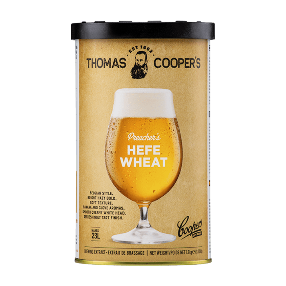 TC Preacher's HefeWheat Homebrew Beer Brewing Extract