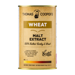 Thomas Coopers Wheat Malt Extract 1.5kg Home Brew Malt Extract - Wheat Malt Beer Booster