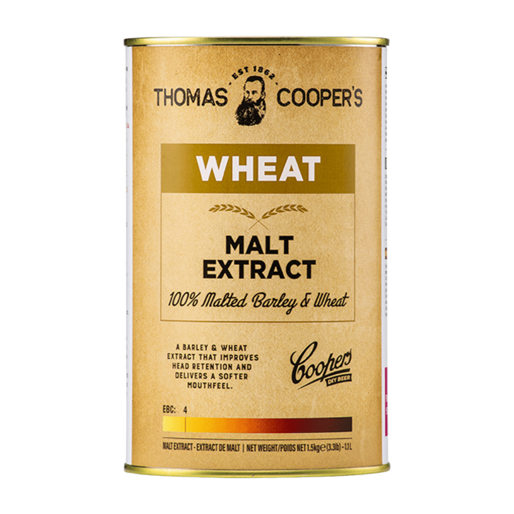 Coopers Wheat Malt Extract  Homebrew Beer Brewing Extract