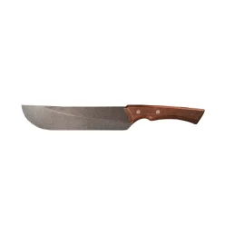TRAMONTINA Churasco Black 8" Meat Knife Stainless Steel Wood Handle FSC Cert