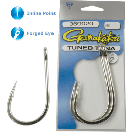 Gamakatsu Tuned Tuna Fishing Hooks Sizes 80 to 110