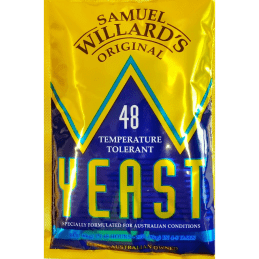 Willards 48hr Temp Tolerant Yeast Turbo Homebrew Spirit Distilling Yeast Brewing