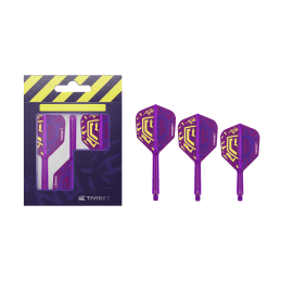 Target Darts Luke Littler 2025 Limited Edition K-Flex Moulded Flight Shaft No.6