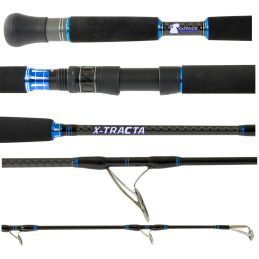 Samurai X-Tracta Carbon Fishing Rod Spin Medium Fast 6ft 1 Piece 50 - 80lb