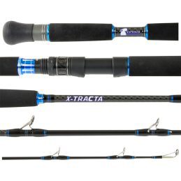 Samurai X-Tracta Carbon Fishing Rod Over Head Medium Fast 6ft 1 Piece 50 - 80lb
