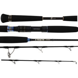 Samurai X-Tracta Jig Carbon Fishing Rod Spin Medium 5ft 6 inch 1 Piece PE 4 - 8