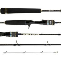 Samurai X-Tracta Light Jig Carbon Fishing Rod Over Head Medium Fast 6ft 1pc 80g