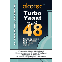 Alcotec 48hr Turbo Homebrew Spirit Distilling Yeast Brewing
