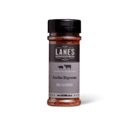 Lane's Ancho Espresso Small Shaker Size BBQ Rub Seasoning 110grams