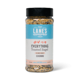 Lane's Everything Toasted Bagel Pit Master Size BBQ Rub Seasoning 325gm