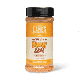 Lane's Honey BBQ Pit Master Size BBQ Rub Seasoning 340gm