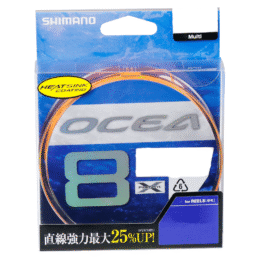 Shimano Ocea 8 PE Braided 8 Carrier Fishing Line 30lb to 139lb
