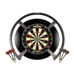 Target Darts OMNI, Winmau Blade 6 Dart Board, Black Surround, + Darts