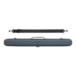 Powerglide Svartur Metallic Deluxe 2 Piece Pool Snooker Billiard Cue Case GREY