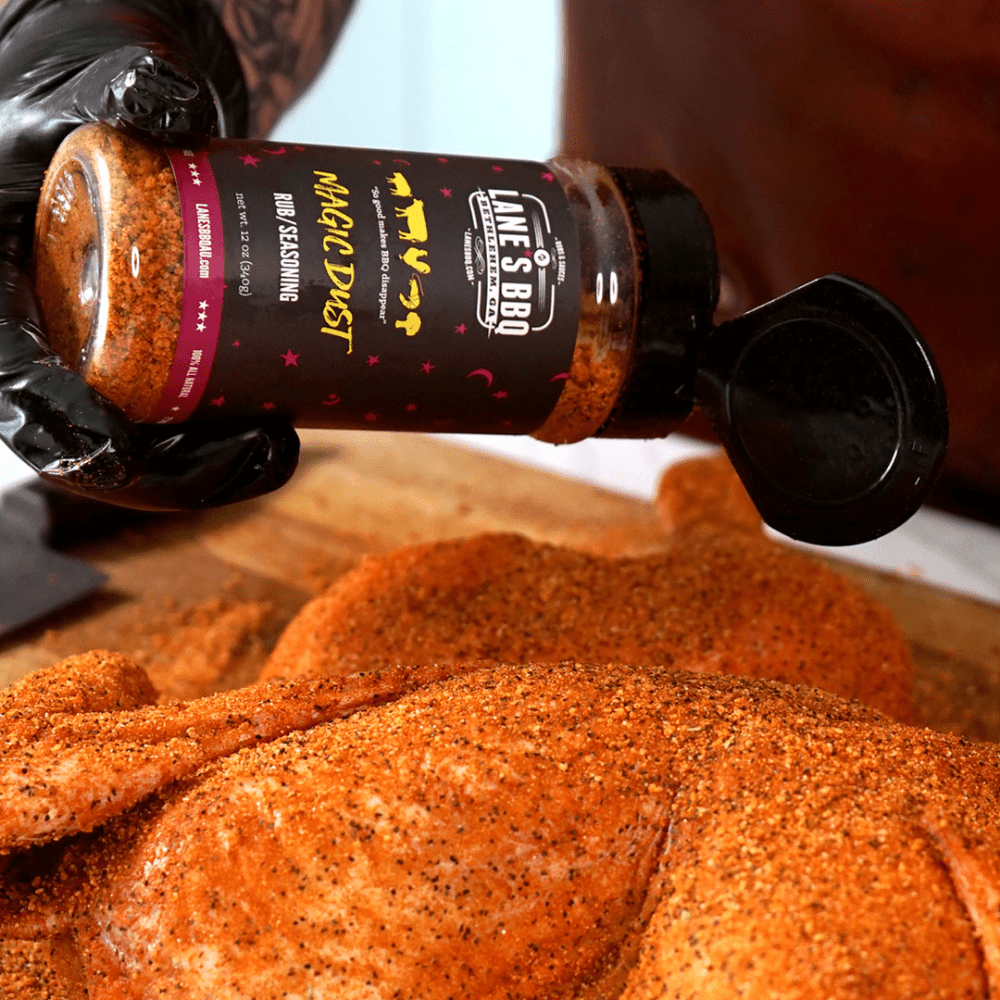 Lane's Magic Dust Pit Master Size BBQ Rub Seasoning 331gm - Image 9