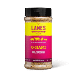 Lane's Q-Nami Pit Master Size BBQ Rub Seasoning 357gm