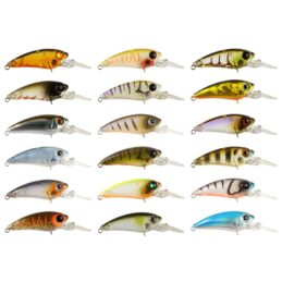 Atomic Hardz Fishing Lure Bream Shad 40mm Deep Diving Hard Body