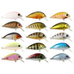 Atomic Hardz Fishing Lure Crank 38mm Mid Diving Hard Body