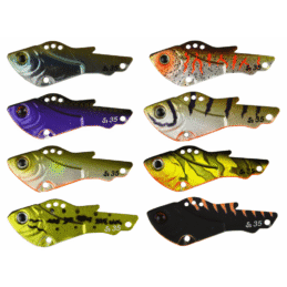 Atomic Hardz Fishing Lure Metalz 55mm 1/2oz Vibrating Blade