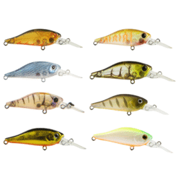 Atomic Hardz Fishing Lure Shad 40mm Deep Tight Shimmy Action