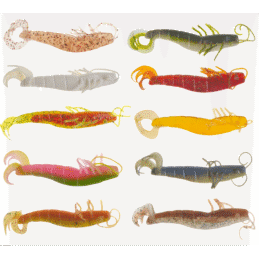 Atomic Plazos Soft Plastic Fishing Lure Prong 4 Inch