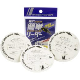 MajorCraft Dangan Kantan Egi Leader Rig 3pk x 1mtr Durable Leader Lines