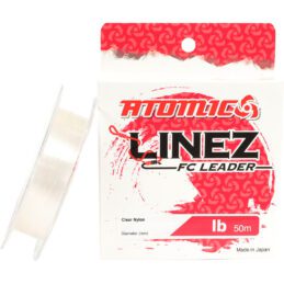 Atomic Linez FC Flourocarbon Leader 50m Invisible Durable Tough Line