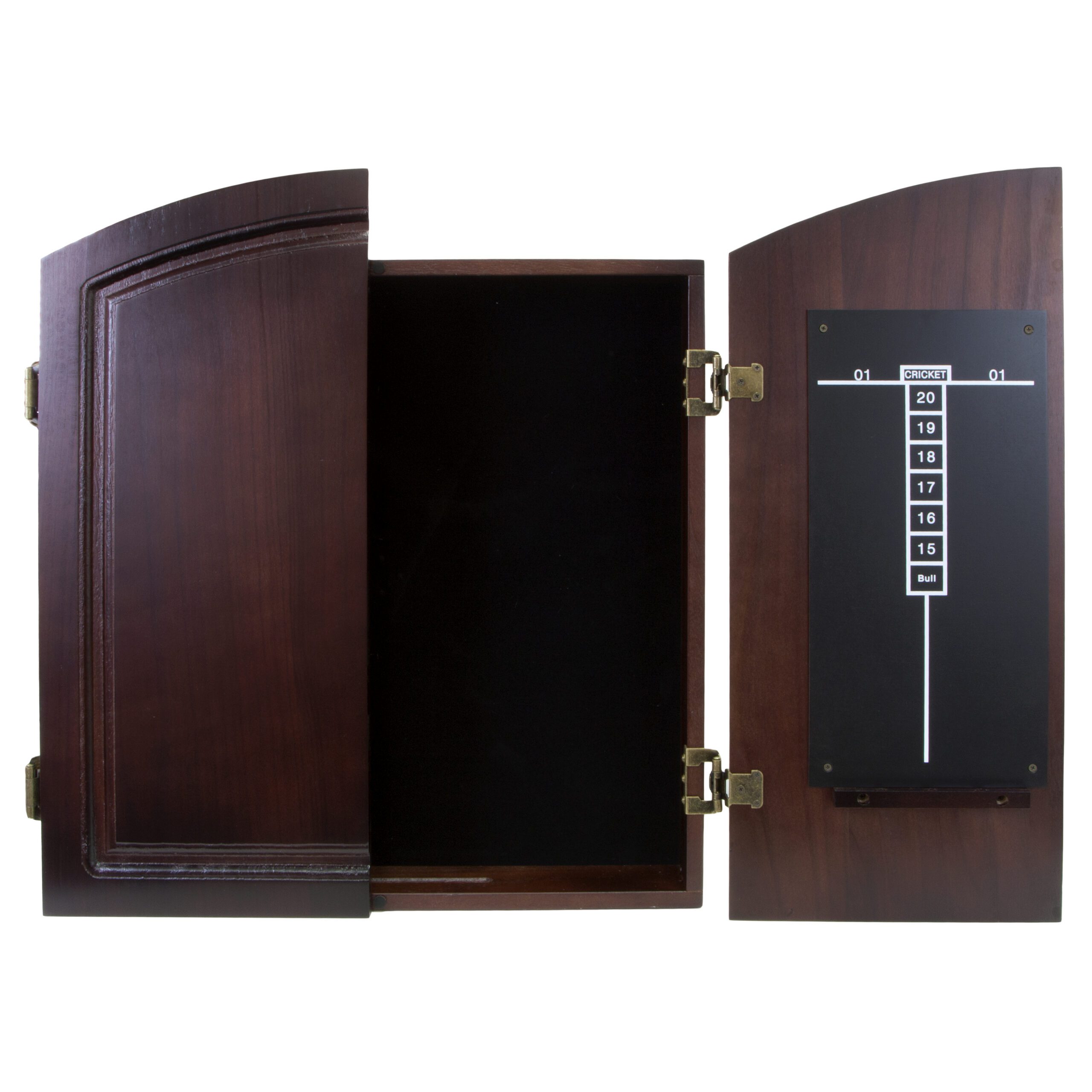 WINMAU PRO SFB Bristle Dart Board + Solid Wood Cherry Cabinet + Darts Set 9 WINMAU PRO SFB Bristle Dart Board + Solid Wood Cherry Cabinet + Darts Set - Image 9
