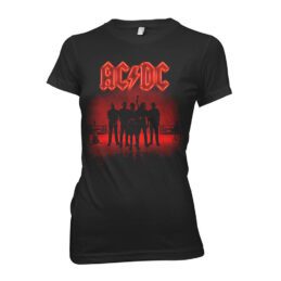 ACDC Power Up Silhtte Ladies T-Shirt