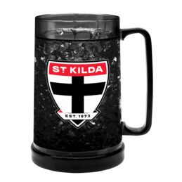 St Kilda Saints AFL Aussie Rules Coloured Ezy Freeze Beer Stein Frosty Mug Cup