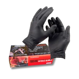 Hardcore Carnivore Nitrile BBQ Cooking Gloves 50pk