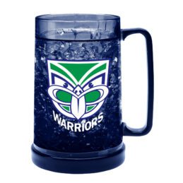 New Zealand NZ Warriors NRL Coloured Ezy Freeze Beer Stein Frosty Mug Cup
