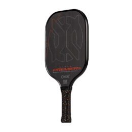 ONIX Pickleball Paddle Evoke Raw Carbon Black/Orange 10mm MAX Power