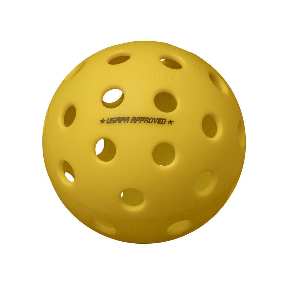 ONIX Pickleball Fuse G2 3 Pack Yellow Outdoor Balls