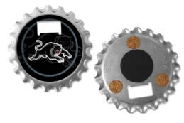 Penrith Panthers NRL Steel Bottle Opener Fridge Magnet Coaster