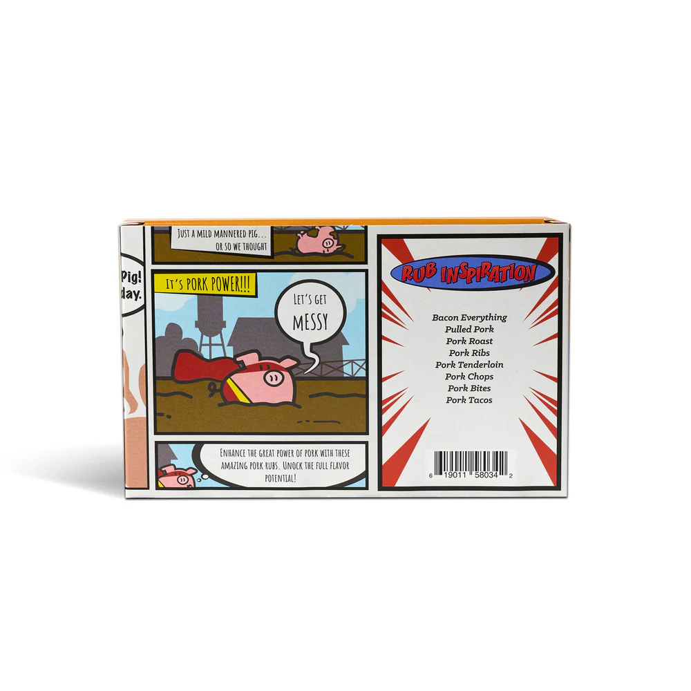 Lanes Pork Power - 4 Rub Gift Set BBQ Seasonings Pack - Image 4