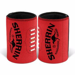 AFL Sherrin Football Aussie Rules Can Cooler Stubby Holder