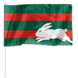 South Sydney Rabbitohs Licensed NRL KIDS Pole Game Day Flag Banner