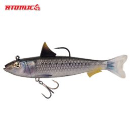 Atomic Real Baitz Soft Fishing Lure Australian Pilchard Pre Rigged and Weighted