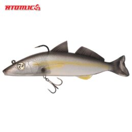 Atomic Real Baitz Soft Fishing Lure Sand Whiting 200mm Pre Rigged and Weighted