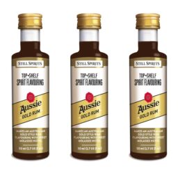 Still Spirits Top Shelf Aussie Gold Rum Home Brew Flavouring Essence 3 Pack