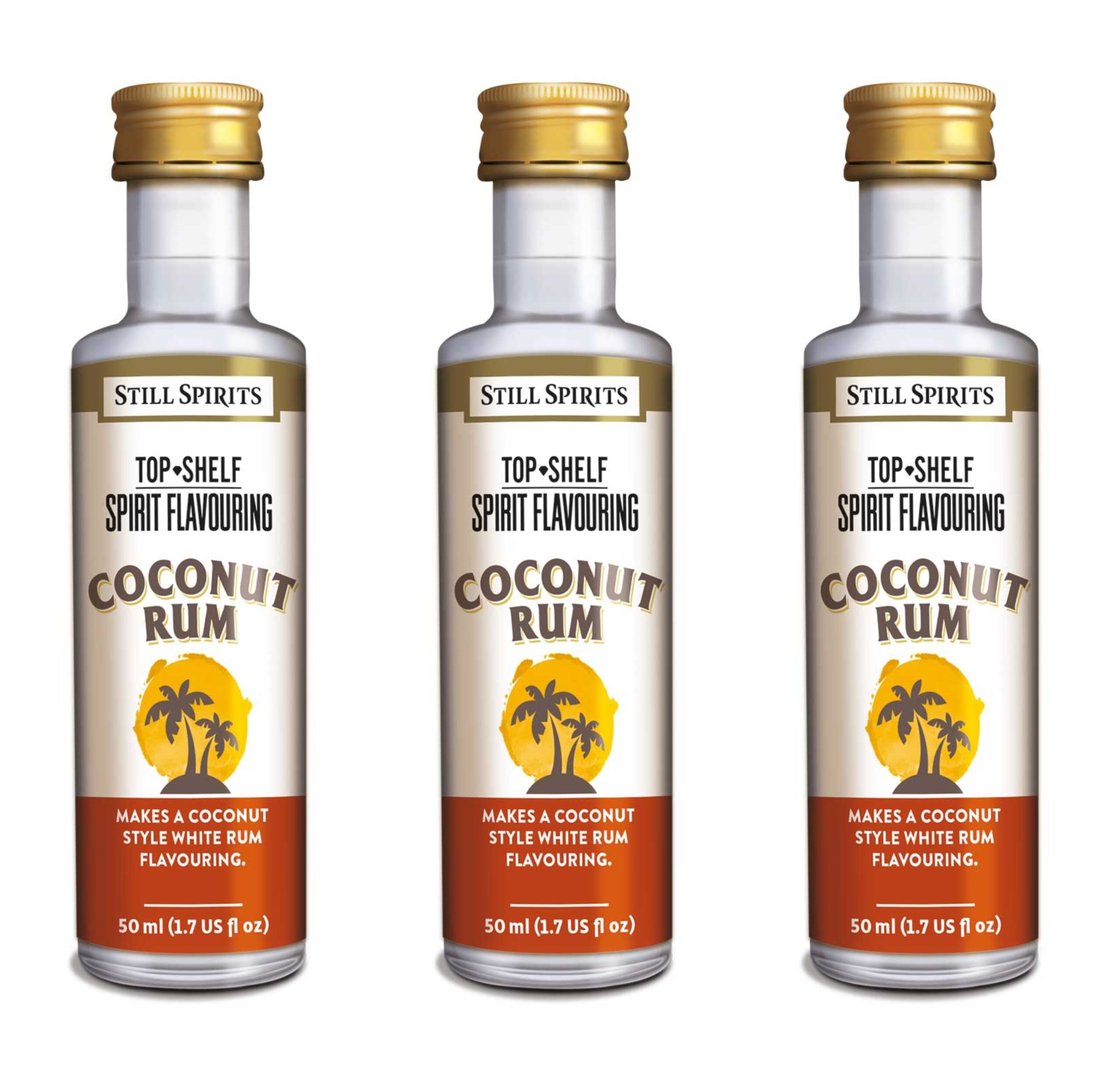 Still Spirits Top Shelf Coconut Rum Essence 3 PK Home Brew Distilling 1 Still Spirits Top Shelf Coconut Rum Essence 3 PK Home Brew Distilling