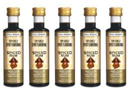Still Spirits Top Shelf Spiced Rum Essence 5 PK Home Brew Distilling