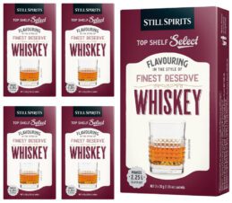 Still Spirits Top Shelf Select Finest Reserve Whiskey Essence 5 PK Distilling