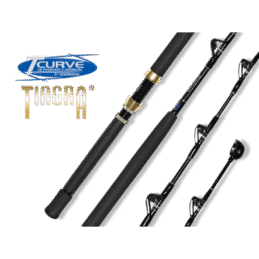 Shimano Fishing Rod TCurve Tiagra 37Kg Standup Bent Butt 5'4" 2Pc